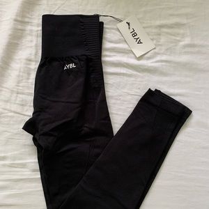 AYBL xs black workout leggings